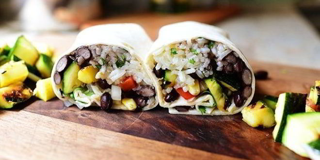 Рецепт бурритоса без мяса