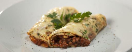 Шаг 3: домашнего буррито с говядиной