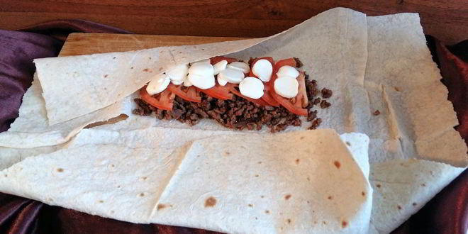 Рецепт домашнего буррито