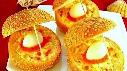 Рецепт Бутерброда Морская раковина