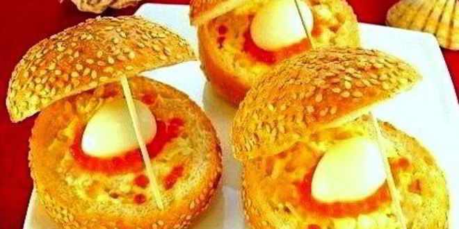 Рецепт бутерброда морская раковина