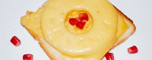 Шаг 3: бутерброда с ананасом и сыром