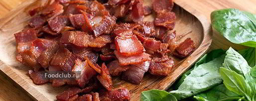 Шаг 1: бутерброда с курицей и беконом