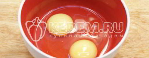 Шаг 2: бутерброда с овощами и омлетом