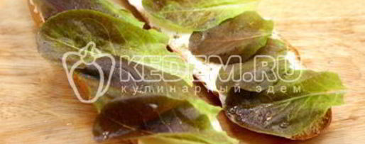 Шаг 6: бутерброда с овощами и омлетом