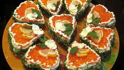 Рецепт Бутерброда с рыбной икрой