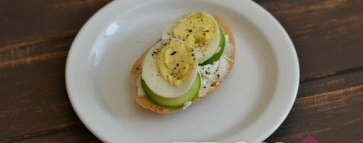 Шаг 4: бутерброда с яйцом