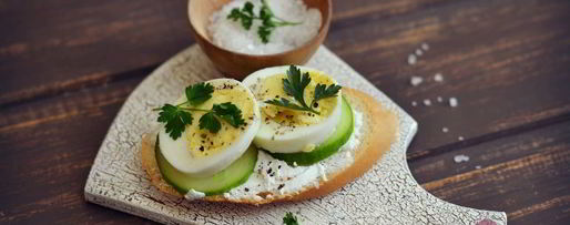 Шаг 6: бутерброда с яйцом