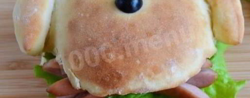 Шаг 8: бутерброда собачка-кусачка