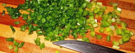 Шаг 1: бутербродной массы с сыром и зеленью