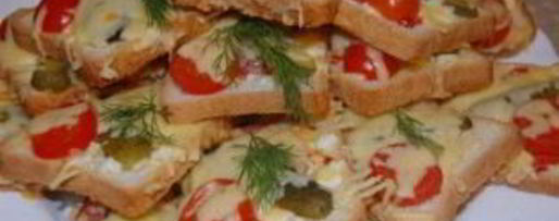 Шаг 5: бутербродов горячих с колбасой и сыром