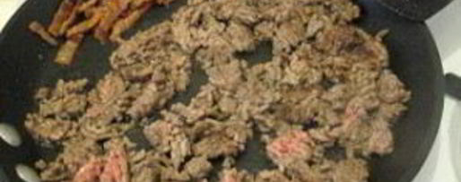 Шаг 1: бутербродов с мясом