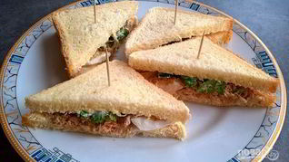 Рецепт Бутербродов с рыбными консервами