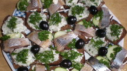 Рецепт Бутербродов с салом