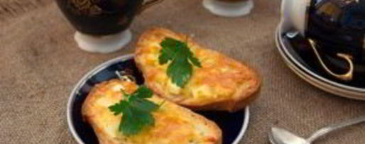 Шаг 6: бутербродов с сыром и чесноком