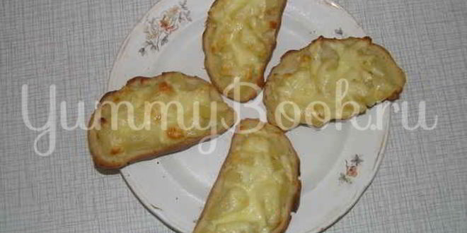 Рецепт бутербродов с сыром и дольками ананаса
