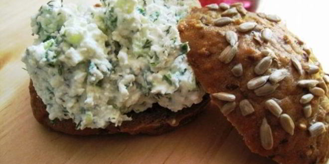 Рецепт бутербродов с творожным сыром