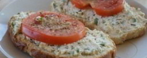 Шаг 3: бутербродов с творожным сыром