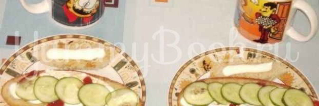 Рецепт Бутербродов с яйцами и огурцами