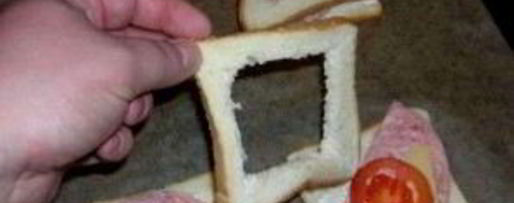 Шаг 2: бутербродов с яйцом и колбасой