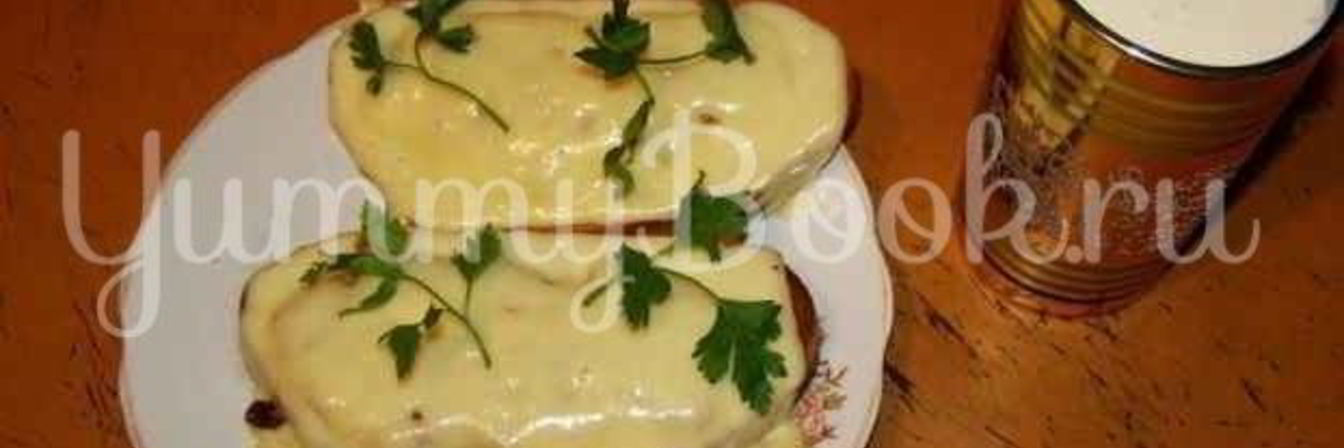 Рецепт Бутербродов с яйцом, майонезом, чесноком и сыром