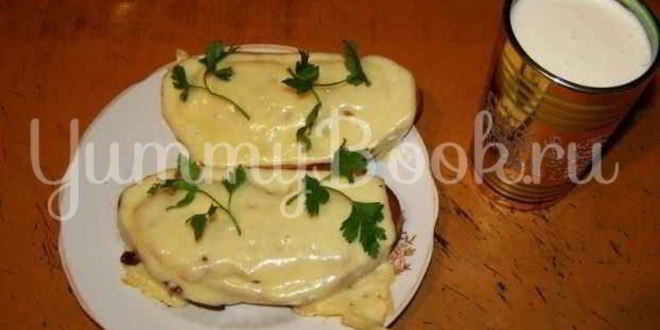 Рецепт бутербродов с яйцом, майонезом, чесноком и сыром