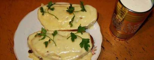 Шаг 22: бутербродов с яйцом, майонезом, чесноком и сыром