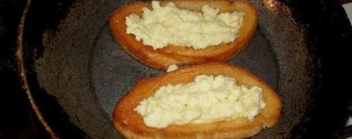 Шаг 16: бутербродов с яйцом, майонезом, чесноком и сыром