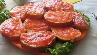 Рецепт бутербродов с красной рыбой