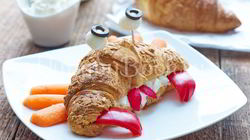 Рецепт Детского бутерброда Краб