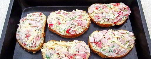 Шаг 10: горячих бутербродов деревенский завтрак