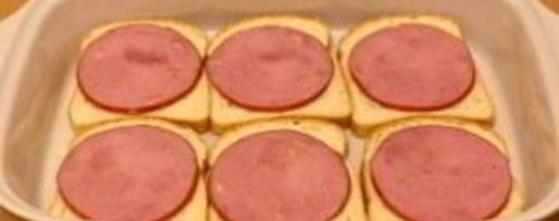 Шаг 3: горячих бутербродов с окороком, помидорами и яйцами