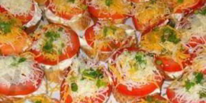 Рецепт горячих бутербродов с помидором сыром и чесноком la tartine