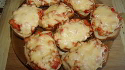 Рецепт Горячих бутербродов с сосисками