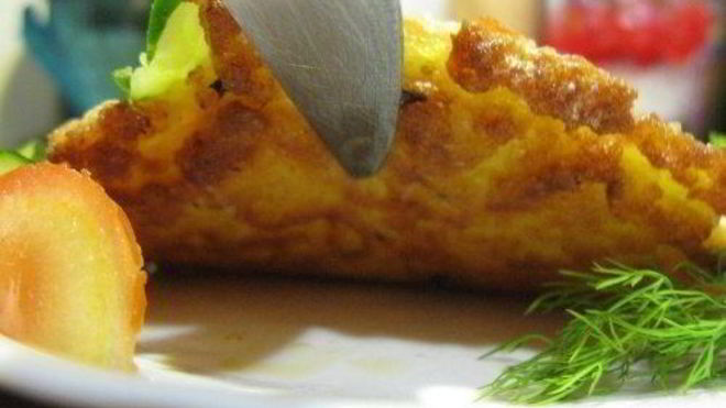 Рецепт Горячего бутерброда для завтрака