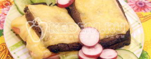 Шаг 4: горячего бутерброда с сыром