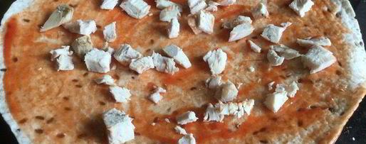 Шаг 1: пиццы-бутерброда