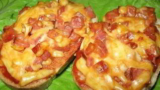 Рецепт Простого горячего бутерброда с сыром