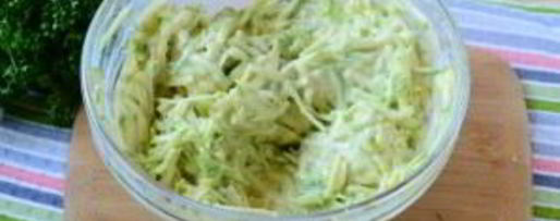 Шаг 4: чебуреков из кабачков