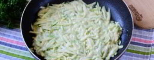 Шаг 5: чебуреков из кабачков