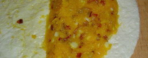 Шаг 1: чебуреков из лаваша с тыквой