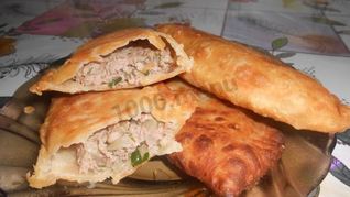 Рецепт Чебуреков хрустящих Без усилий