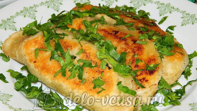 Рецепт Чебуреков с говядиной