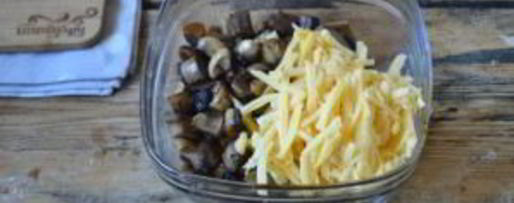 Шаг 5: чебуреков с грибами и сыром