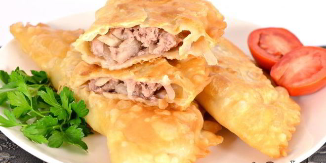 Рецепт чебуреков с индюшиным фаршем