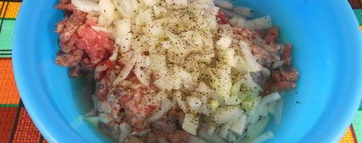 Шаг 4: чебуреков с индюшиным фаршем