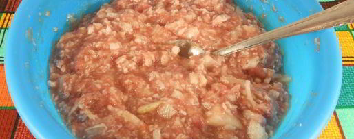 Шаг 5: чебуреков с индюшиным фаршем