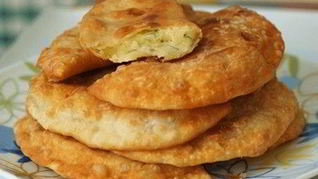 Рецепт Чебуреков с картофелем и твердым сыром