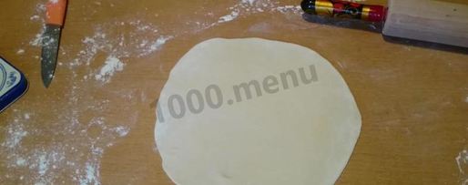 Шаг 5: чебуреков с мясным фаршем