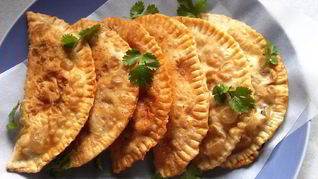 Рецепт Чебуреков с мясом и зеленью